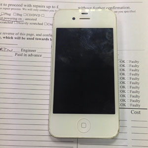iPhone 4S liquid damage